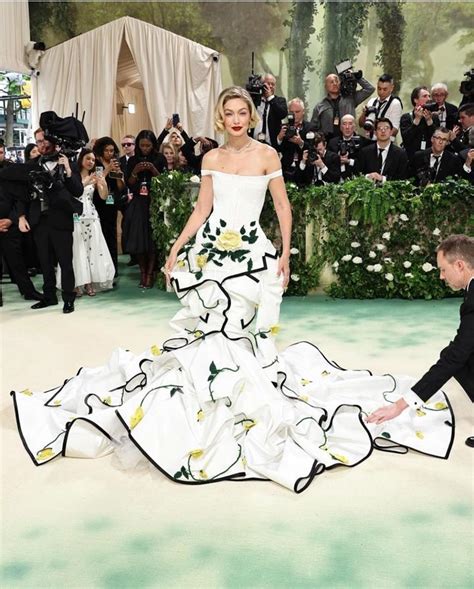 gigi hadid versace met gala dress|Gigi Hadid 2024 Met Gala.